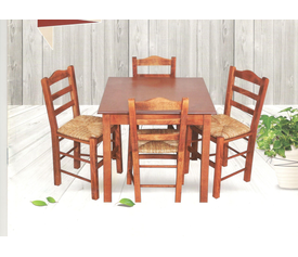 ΣΕΤ Καφενείου Τραπέζι 70*70 με 4 καρεκλες