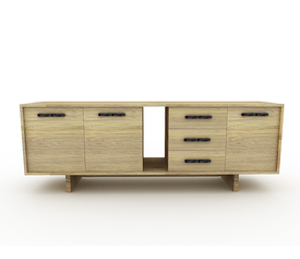 ΠΛΕΥΡΙΚΟ ΕΡΜΑΡΙΟ  TENTER ΞΥΛΙΝΟ ΜΕΛΑΜΙΝΗ ΕΛΛΗΝΙΚΗΣ ΚΑΤΑΣΚΕΥΗΣ 200x50x70cm LNA