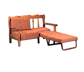 ΚΑΝΑΠΕΣ-ΚΡΕΒΑΤΙ ΣΟΥΗΔΙΚΟ ΕΠΙΠΛΟ ΕΛΛΗΝΙΚΗΣ ΚΑΤΑΣΚΕΥΗΣ ΜΕ ΥΦΑΣΜΑ 169*85 KFL N4