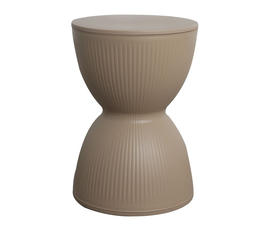 TURBO ΤΡΑΠΕΖΑΚΙ ΠΟΛΥΠΡΟΠΥΛΕΝΙΟ ΜΠΕΖ Φ30x43cm