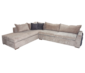 Γωνιακός καναπές ελληνικής κατασκευής 295*240*90 krj rena