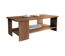 Τραπεζάκι σαλονιού "Resto" 120x60cm καρυδί