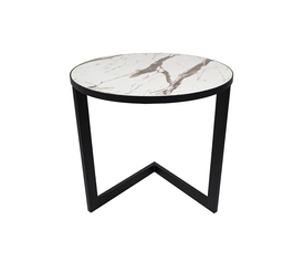 Ribbon Τραπεζάκι Σαλονιού Ελληνικής Κατασκευής AFS Ø52x52cm