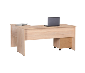 RIO ΓΡΑΦΕΙΟ ΓΩΝΙΑΚΟ Μοριοσανίδα με επένδυση μελαμίνης