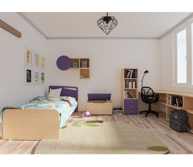 Σετ Παιδικού - Εφηβικού Δωματίου 4τμχ. Cookie