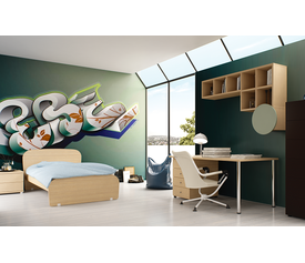 Σετ Παιδικού - Εφηβικού Δωματίου Tattoo 4 τμχ / Cream