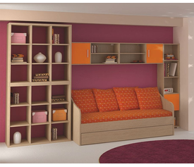 Silky Children's Bedroom Set - 6 Pieces