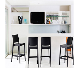 MAYA 65εκ. ΣΚΑΜΠΟ BLACK ΠΟΛ/ΝΙΟΥ