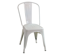 Γαλβανισμένη Μεταλλική Στοιβαζόμενη Καρέκλα 45*54*85cm