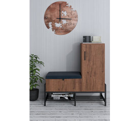 FIGO ΕΠΙΠΛΟ ΕΙΣΟΔΟΥ - ΠΑΠΟΥΤΣΟΘΗΚΗ Μ 90 * Π 40 * Υ 90cm ΚΑΡΥΔΙ