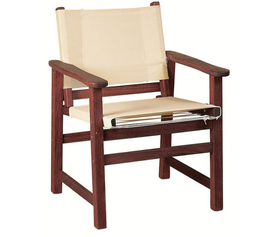 Ξύλινη Πολυθρόνα Χαμηλής Πλάτης Χωρίς Θέσεις Kwilla