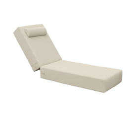 SUNLOUNGER Μαξιλάρι Ξαπλώστρας 20cm, Προσκέφαλο, Ύφασμα Water Repellent Sandy, Φερμουάρ