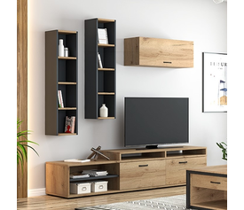 No45 Σύνθεση Σαλονιού 180x44.5xH200cm