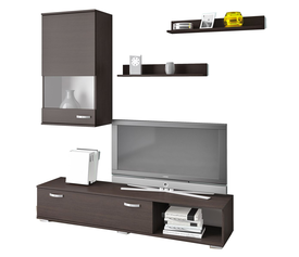 Σύνθετο Ήφαιστος Μοριοσανίδα Wenge 150x36x170cm