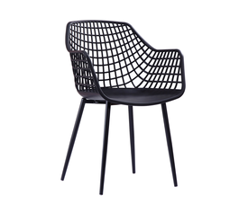 Πολυθρόνα Susan Μαύρο 56 x 57 x 84