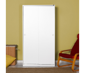 ΝΤΟΥΛΑΠΑ 2 ΦΥΛΛΗ (RONIN-W)Υλικό. Μοριοσανίδα με επένδυση μελαμίνης Μ.94*Π.52.Υ.182εκ λευκό