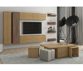 No118 Σύνθεση Σαλονιού 8τμχ