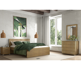 Νο309 Σύνθεση Κρεβατοκάμαρας Ίριδα 5τμχ