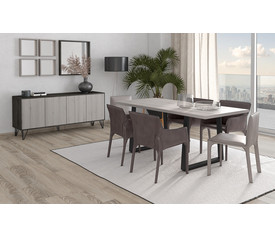 No202 Σύνθεση Τραπεζαρίας 7τμχ