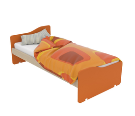 Tetra Κρεβάτι 100x207xH73cm - Για στρώμα 90x200cm