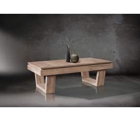 Bolero II Τραπεζάκι Σαλονιού Ξύλινο Ελληνικής Κατασκευής 120x70x44cm