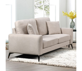 TIPO Kαναπές 2Θέσιος Σαλονιού- Καθιστικού, Ύφασμα Μπεζ