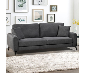 TIPO Kαναπές 3Θέσιος Σαλονιού- Καθιστικού, Ύφασμα Γκρι