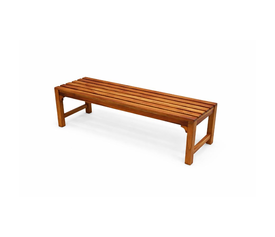 OLLY ΠΑΓΚΟΣ ΞΥΛΙΝΟΣ TEAK  OIL FINISH 140x45x45cm