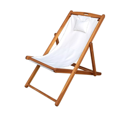 Comfort Πολυθρόνα Relax Λευκή Ανακλινόμενη 66x108x105cm