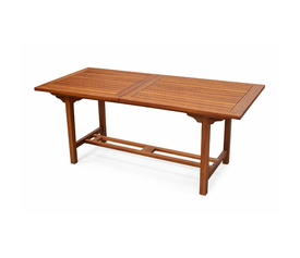 DEREK  ΤΡΑΠΕΖΙ ΕΠΕΚΤΕΙΝΟΜΕΝΟ ΤΕΑΚ 150/180Χ90Χ75cm