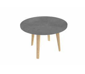 ΤΡΑΠΕΖΙ ΣΥΜΒΟΥΛΙΟΥ ΜΕ ΞΥΛΙΝΑ ΠΟΔΙΑ  ΜΕΛΑΜΙΝΗ ΕΛΛΗΝΙΚΗΣ ΚΑΤΑΣΚΕΥΗΣ SIXTIES LNA 120*75