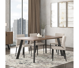 No5 Τραπεζαρία 140/158.5x90xH78cm