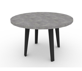 ΤΡΑΠΕΖΙ ΣΥΜΒΟΥΛΙΟΥ ΜΕ ΞΥΛΙΝΑ ΠΟΔΙΑ  ΜΕΛΑΜΙΝΗ ΕΛΛΗΝΙΚΗΣ ΚΑΤΑΣΚΕΥΗΣ SIXTIES LNA 120*75