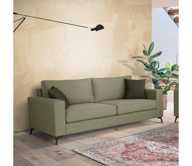 Καρέ Τριθέσιος Καναπές Ελληνικής Κατασκευής XSM 220x95cm