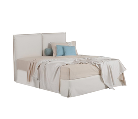 ΚΡΕΒΑΤΙ ΔΙΠΛΟ ΥΦΑΣΜΑ 90/110/140/150/160 NOTOS LINEA BED 
