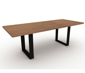 ΤΡΑΠΕΖΙ ΣΥΜΒΟΥΛΙΟΥ ΜΕ ΜΕΤΑΛΛΙΚΑ ΠΟΔΙΑ  ΜΕΛΑΜΙΝΗ ΕΛΛΗΝΙΚΗΣ ΚΑΤΑΣΚΕΥΗΣ PLANET LNA 240*120*75