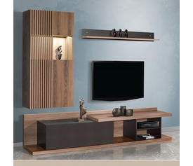 JADE Σύνθεση Σαλονιού Ελληνικής Κατασκευής 3τμχ 240x45x200cm