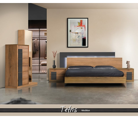 Tetris Σύνθεση Κρεβατοκάμαρας 5 τεμαχίων Ελληνικής Κατασκευής 160*200cm