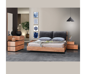 Bianca Σύνθεση Κρεβατοκάμαρας 5 τεμαχίων Ελληνικής Κατασκευής 160x200cm