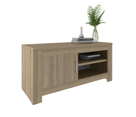 Πανδώρα Έπιπλο Τηλεόρασης με 1 Ντουλάπι και 1 Ράφι Ελληνικής Κατασκευής 122x48xH59cm ALN