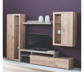 LINK Σύνθεση Σαλονιού Ελληνικής Κατασκευής 4 Τεμαχίων 270x40x220cm