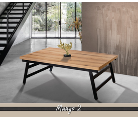 Mango II Τραπεζάκι Σαλονιού Ελληνικής Κατασκευής 120x80x40cm 