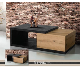 Serena Τραπεζάκι Σαλονιού Ξύλινο Ελληνικής Κατασκευής 120x70x44cm