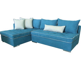 Γωνιακός καναπές ελληνικής κατασκευής 250*170*90 krj valeria