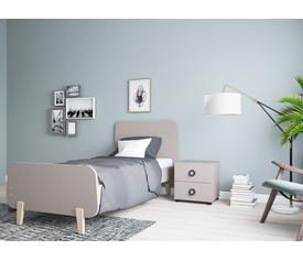 Set Vario AFS Κρεβάτι Ελληνικής Κατασκευής Μελαμίνη 90-110x200