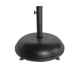 ΒΑΣΗ ομπρέλας Τσιμέντο/Μέταλλο Απόχρωση Μαύρο, με ρόδες