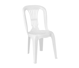 WIEN Καρέκλα Στοιβαζόμενη, ΡΡ Άσπρο