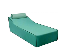 Ξαπλώστρα Αφρού Summer XL με Δερματίνη Επιλογής 190x60xH55cm