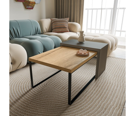 Ypsion Τραπεζάκι Σαλονιού Ελληνικής Κατασκευής AFS 106x69xH46cm