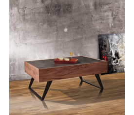 Domino Τραπεζάκι Σαλονιού Ελληνικής Κατασκευής με μηχανισμό 120x70x44cm